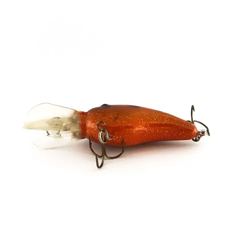 Strike King 4XD Dieplopende Crankbait, Goud-Oranje, 10g, Ratels, #7913