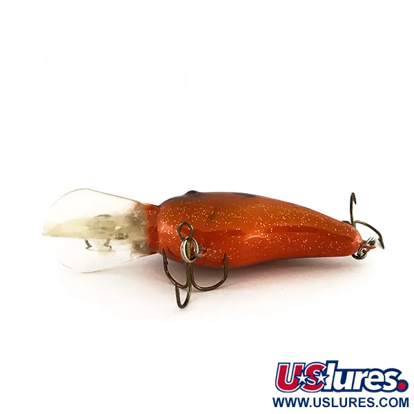 Strike King 4XD Dieplopende Crankbait, Goud-Oranje, 10g, Ratels, #7913
