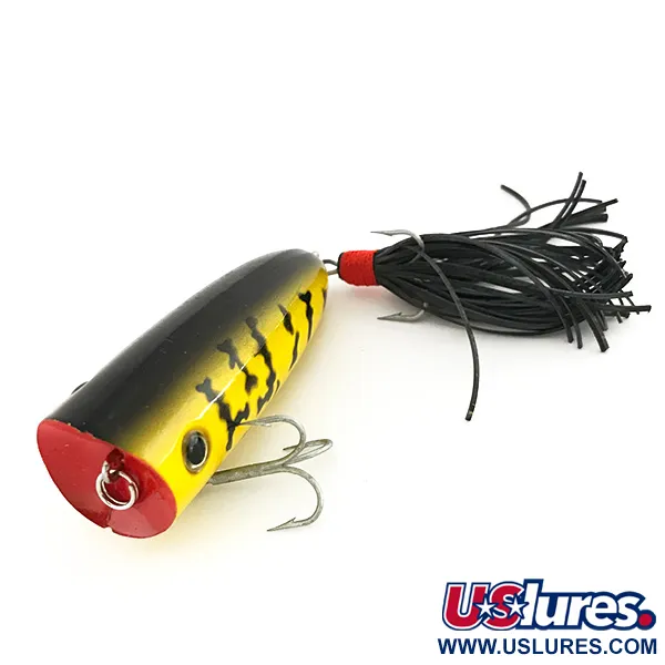 Producers Popper Oppervlaktelure, Tiger, 12g, Rubber skirt, #7916