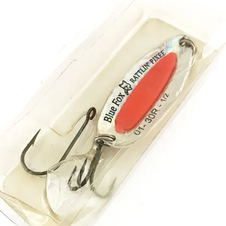 Blue Fox Rattlin Pixee Lepel, Roze/Regenboog, 14g, Eitjes-insert, #7942