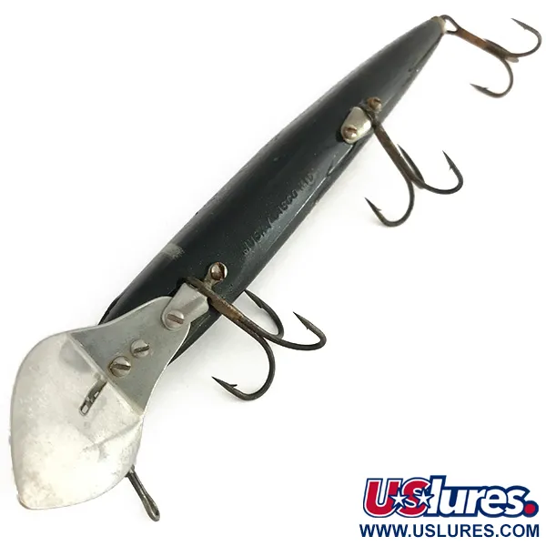 Suick Muskie Cisco Kid Dieploper, Zwart, 35g, Metalen Lip, #7945