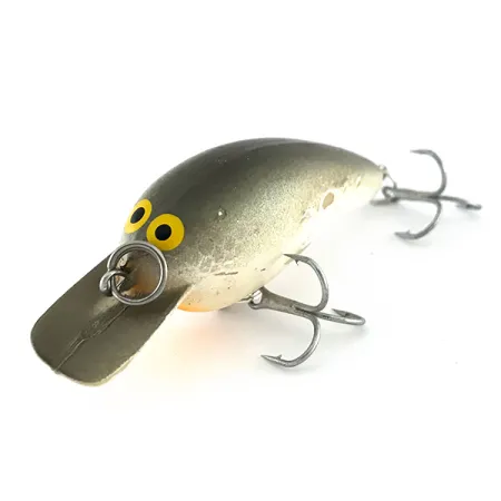 Norman Little N Crankbait, Grijs Wit, 7g, Oranje Keel, #7954