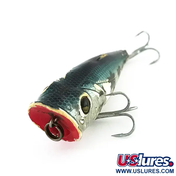 Matzuo Popper Oppervlakte kunstaas, Zilver / Lichtblauw, 7g, #7986