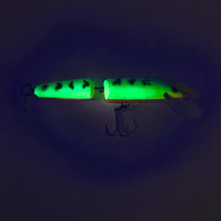 Rapala Jointed J-7 UV Plug, Fire Tiger, 4g, UV-actief, #8011