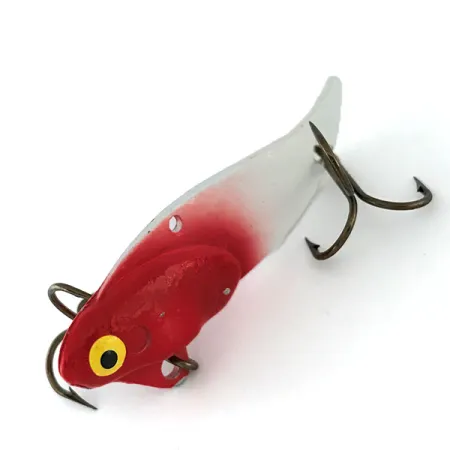 Bullet Bait Bullet Blade Blade Bait, Red / White, 10g, Zink, #8021