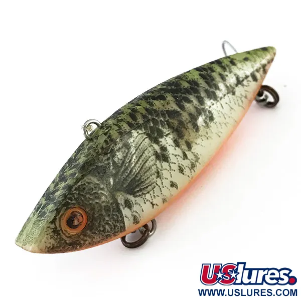 Cotton Cordell TH Spot Ratelplug, Baby Bass, 14g, Vintage, #8028