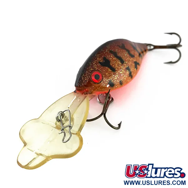 Luhr Jensen Hot Lips Express UV Plug, Brown Brown Tiger, 12g, #8032