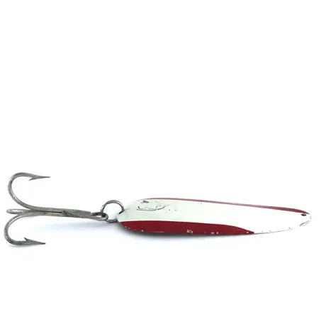 Eppinger Dardevle Huskie Junior Lepel, Rood/Wit/Nikkel, 58g, #8037