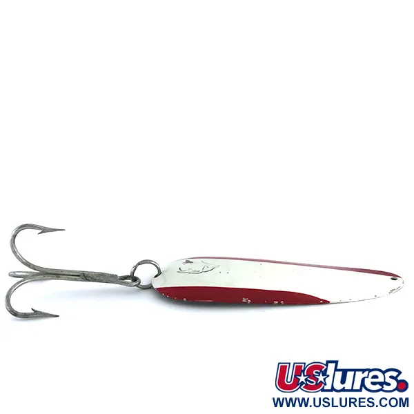Eppinger Dardevle Huskie Junior Lepel, Rood/Wit/Nikkel, 58g, #8037