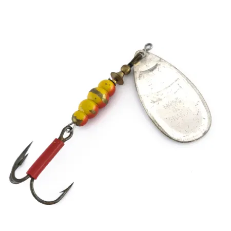 Mepps Aglia 5 Spinner, Zwart/Wit/Zilver, 14g, #8045