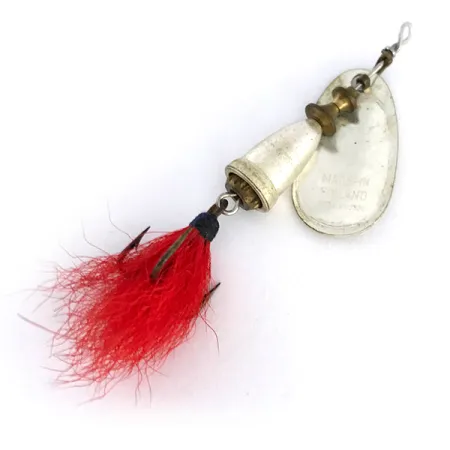 Blue Fox Super Vibrax 2 Foxtail Spinner, Zilver, 6g, Kloklichaam, #8046