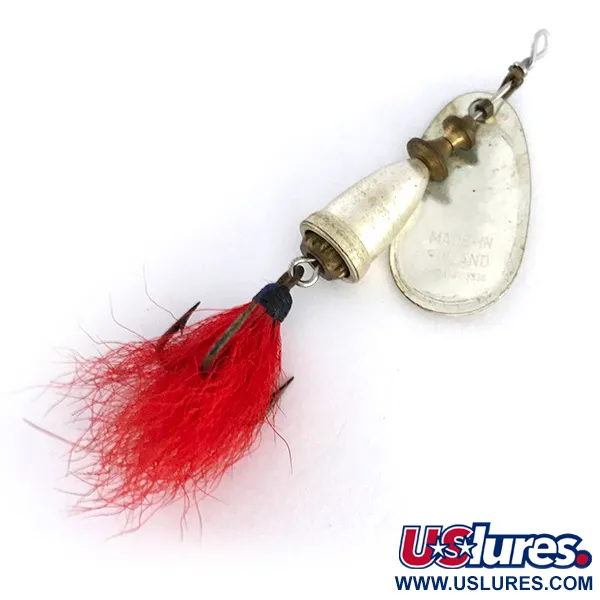 Blue Fox Super Vibrax 2 Foxtail Spinner, Zilver, 6g, Kloklichaam, #8046
