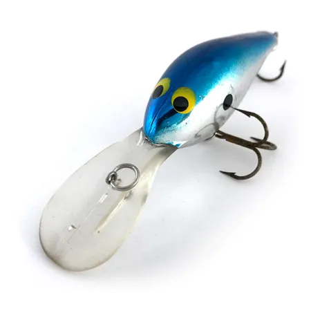Norman DD 14 Crankbait, Mirror Silver / Lichtblauw, 16g, Ratel, #8050