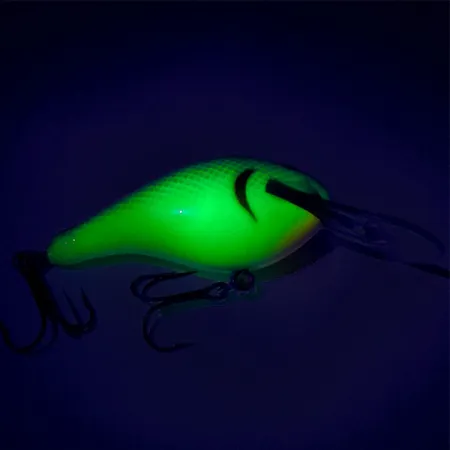 Renegade Little Diver Crankbait, Chartreuse, 11g, Jelutong hout, #8051