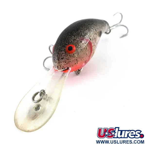 Bandit 100 Crankbait, Zilver-Grijs, 7g, Ratelkamer, #8052