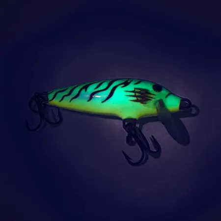 Rapala Original Floater F4 Plug, Fire Tiger, 2g, Balsa, #8073