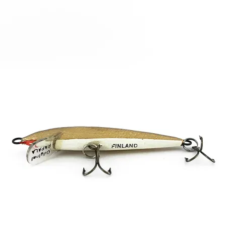 Rapala Original Floater F7 Plug, G (Gold), 4g, Balsahout, #8075