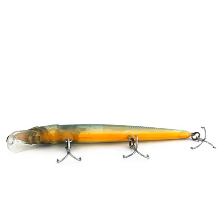 Rapala Husky Jerk 12 Plug, Goud/Blauw, 13g, Suspending, #8078