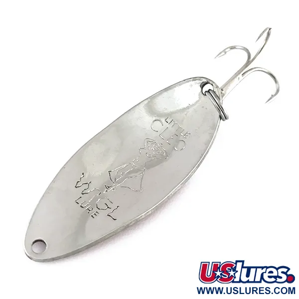 Acme Little Cleo (Hula Girl) Lepel, Rood / Wit / Nikkel, 14g, #8087