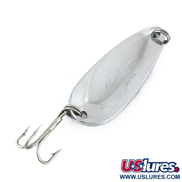 Moriyama Lepel, Nikkel / Blauw, 7g, Golfpatroon, #8088