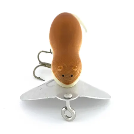 Fred Arbogast Jitter Mouse Topwater, Bruin, 4g, Flexibele Staart, #8095