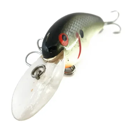 Bomber Fat Free Shad Crankbait, Shad, 10g, Suspending, #8097