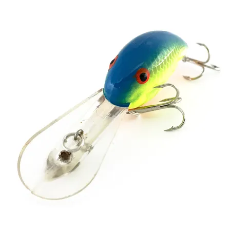 Bandit 300 Crankbait, Limoen-Blauw, 8,5g, Glow-in-the-dark, #8098