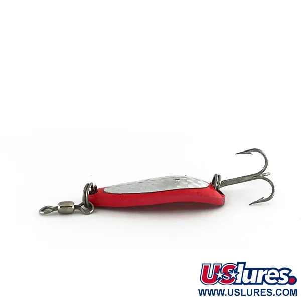 Luhr Jensen Krocodile UV Lepel, Red/Rainbow, 9g, UV-Finish, #8116