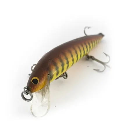 Bagley Bang-O Lure Minnow, Brown Tiger, 10g, Houten kunstaas, #8126