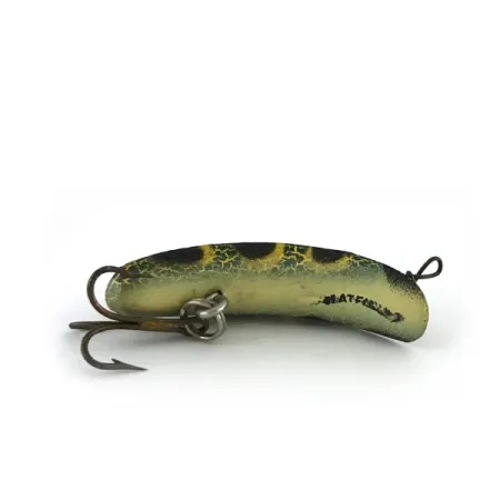 Yakima Bait FlatFish F4 Trolling-aas, Frog, 1.4g, Helin-Vorm, #8133