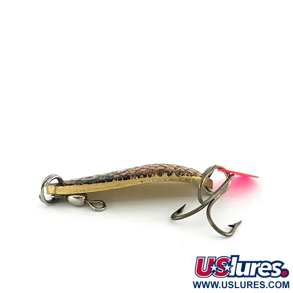 Luhr Jensen Krocodile Lepel, Beekforel, 9g, Rode Flipper, #8154