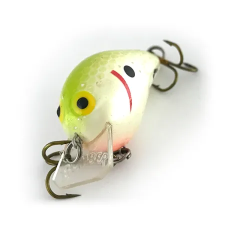 Bomber Square A Crankbait, Pearl Chartreuse, 7g, Ondiep, #8164