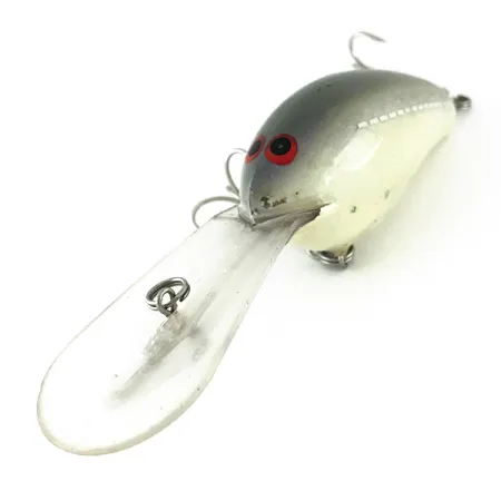 Norman DD22 Dieplopende Crankbait, Grey Bone, 28g, Ratelend, #8169