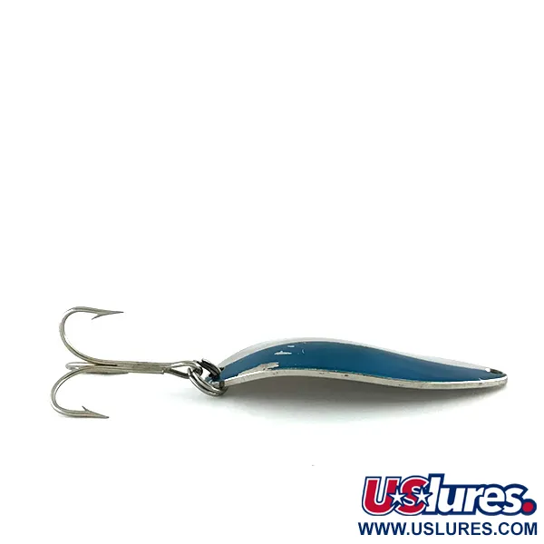 Acme Little Cleo (Hula Girl) Lepel, Nikkel / Blauw, 14g, #8173