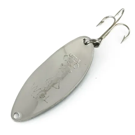 Acme Little Cleo (Hula Girl) Lepel, Nikkel / Blauw, 14g, #8173