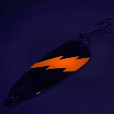 Red Eye Red Eye Evil Eye UV Lepel, Nikkel/Oranje, 14g, UV, #8231