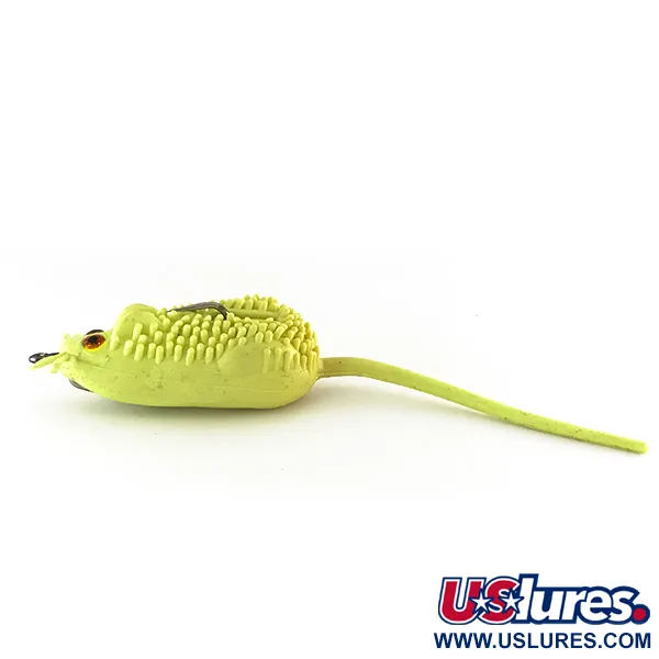 Strike King King Rat UV Oppervlakte-aas, Geel, 14g, UV-reactief, #8238