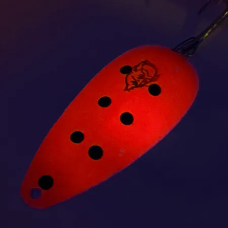 Dardevle Dardevlet UV Lepel, Rood/Nikkel, 21g, UV-actief, #8248