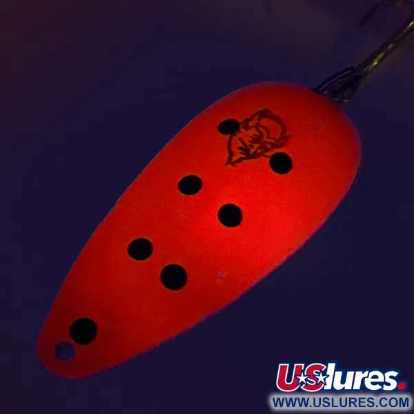 Dardevle Dardevlet UV Lepel, Rood/Nikkel, 21g, UV-actief, #8248