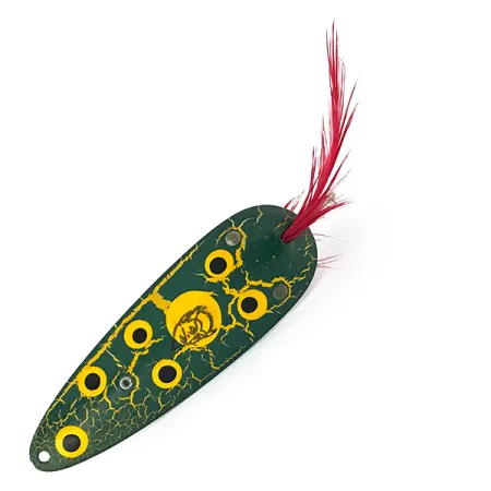 Eppinger Weedless Dardevle Lepel, Frog/Nickel, 28g, Wierbeschermer, #8249