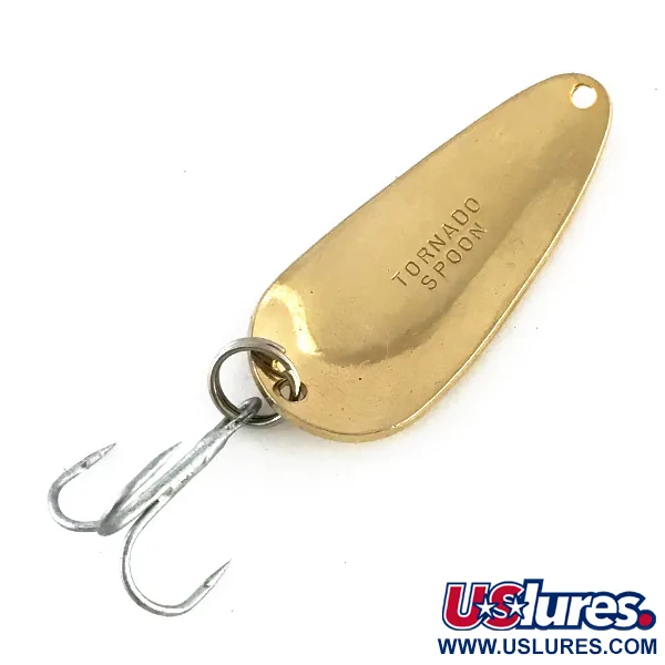 Acme Tornado Spoon Lepel, Goud, 7g, UV-stippen, #8251