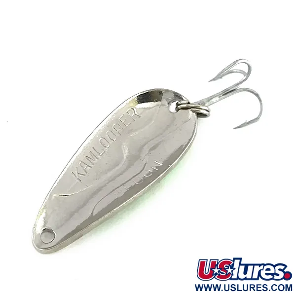 Acme Kamlooper Lepel, Nikkel / Groen / Rood, 11g, Werp-lepel, #8253