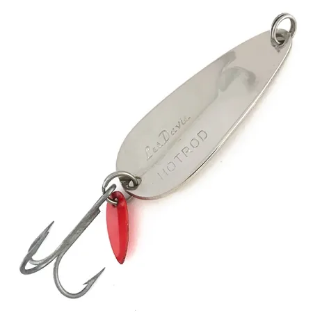 Luhr Jensen Les Davis Hotrod Lepel, Nikkel / Rood, 14g, #8254
