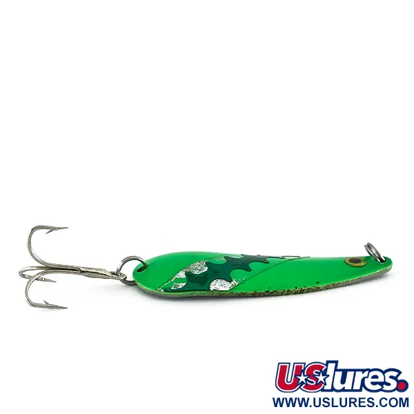 Moriyama Lepel, Groen/Nikkel, 25g, Zaagtandpatroon, #8263