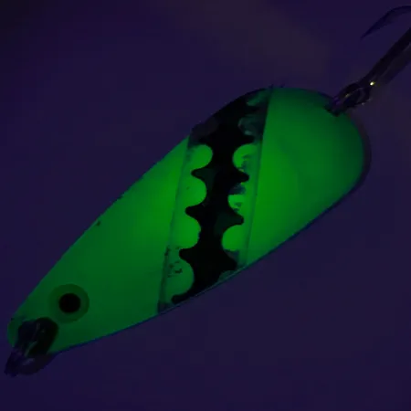 Moriyama Lepel, Groen/Nikkel, 25g, Zaagtandpatroon, #8263