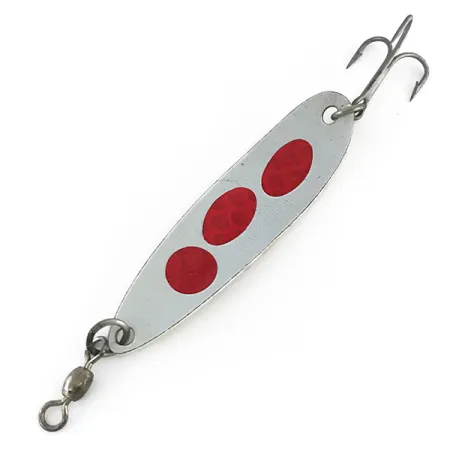 Luhr Jensen Krocodile Die #5 Glow Lepel, Pearl, 25g, Glow, #8266