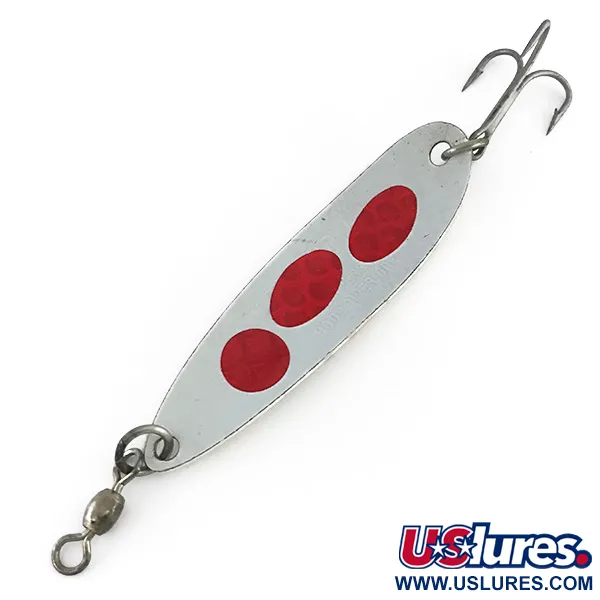 Luhr Jensen Krocodile Die #5 Glow Lepel, Pearl, 25g, Glow, #8266