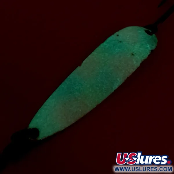 Luhr Jensen Krocodile Die #5 Glow Lepel, Pearl, 25g, Glow, #8266