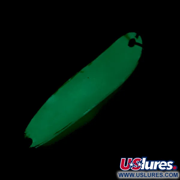 Luhr Jensen Krocodile Die #5 UV Lepel, Groen, 25g, Glow, #8270