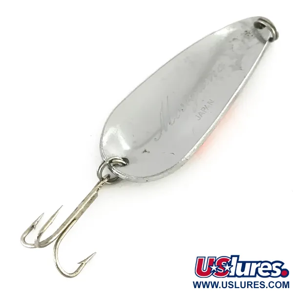 Moriyama Blinker, Nikkel / Rood, 16g, Zilveren inleg, #8278